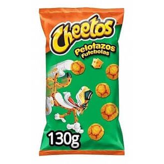 White Smoke Cheetos Pelotazos 130g: Bold Cheese Balls Snack Delight
