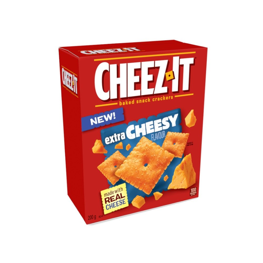 Cheez It Crackers Extra Cheesy (Canada) 200g