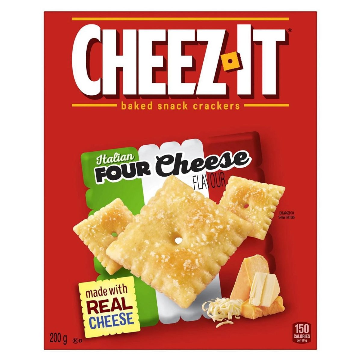 Cheez It Crackers Italian Four Cheese 200g (Canada)