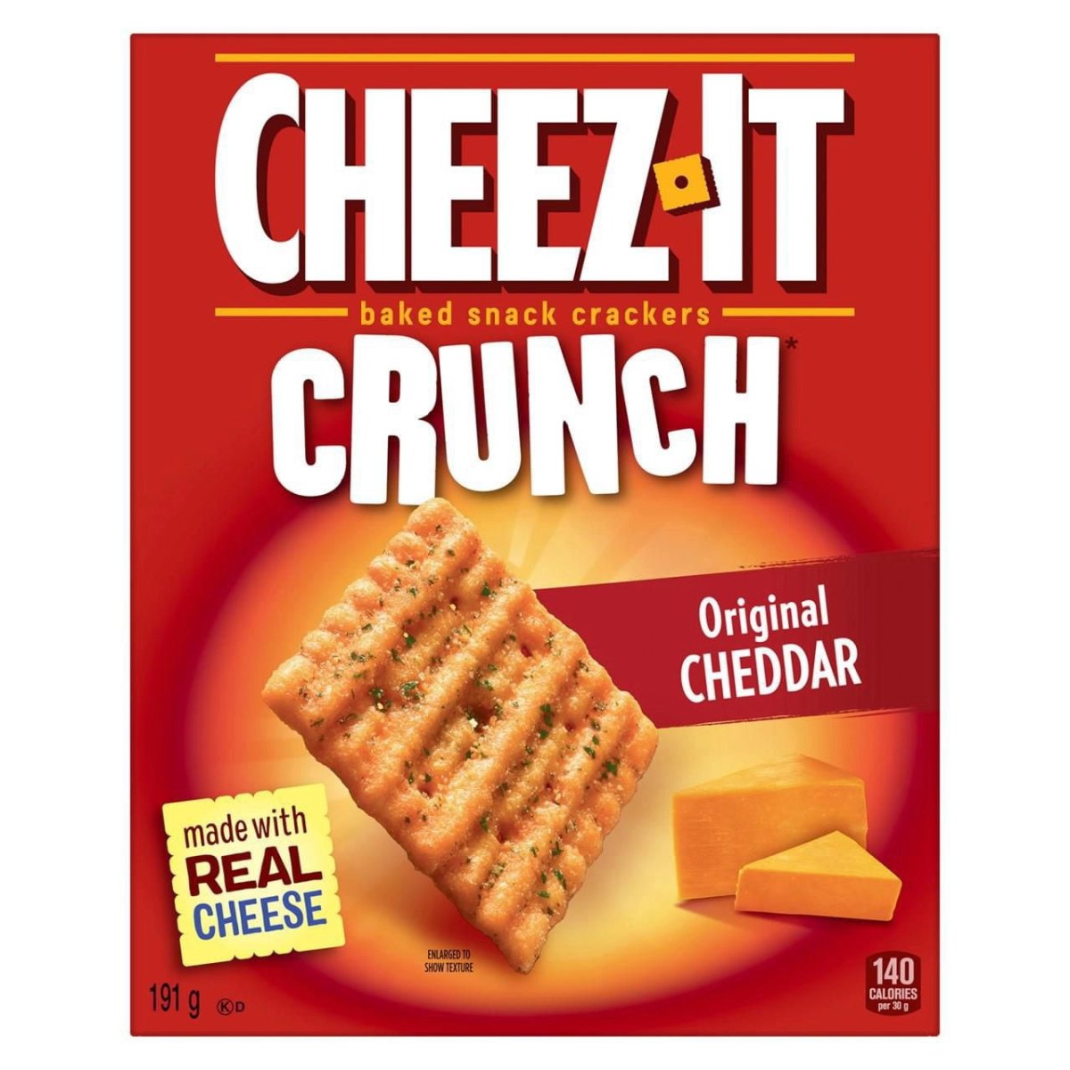 Cheez It Crunch Original Cheddar 191g (Canada)