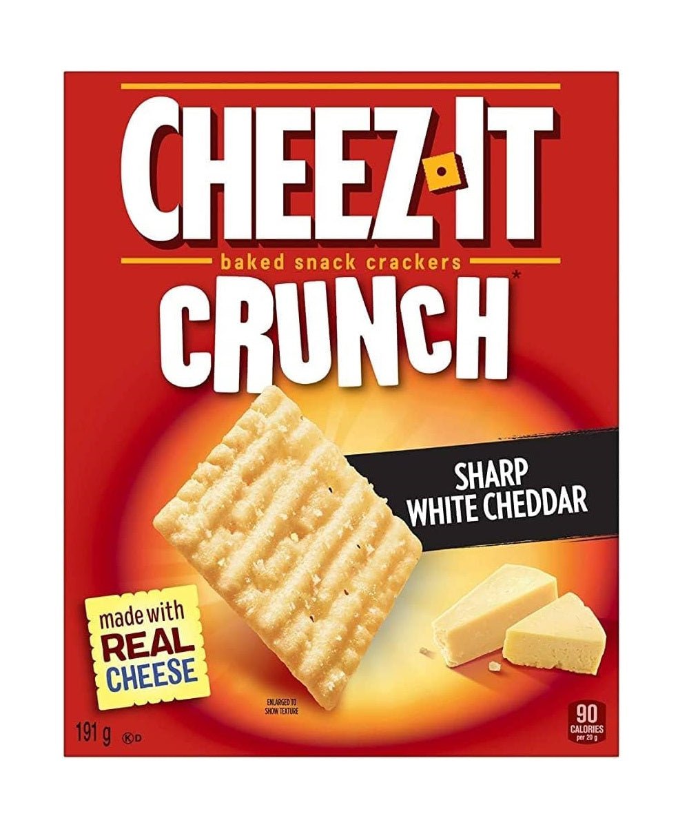 Cheez It Crunch Sharp White Cheddar 191g