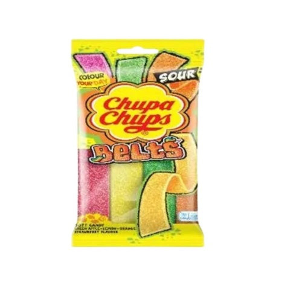 Chupa Chups Sour Mixed Belts 90g