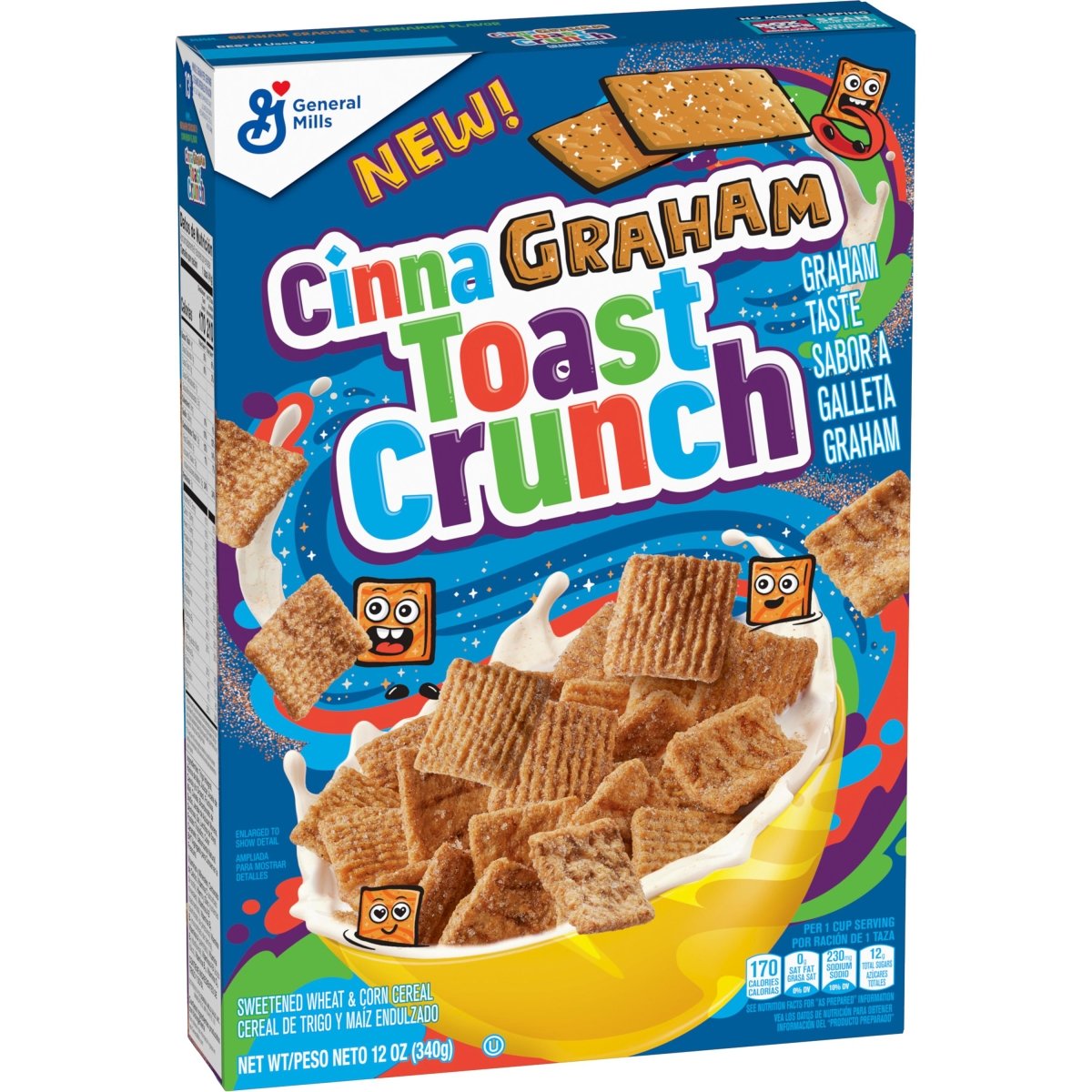 CinnaGrahams Toast Crunch (Canada) 430g