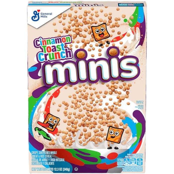 Cinnamon Toast Crunch Minis Cereal (Canada) 349g