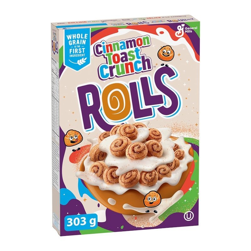 Cinnamon Toast Crunch Rolls Cereal  (Canada) 303g