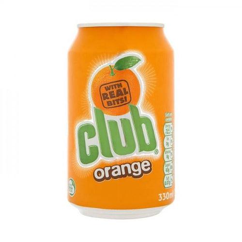 Club Orange Soda 330ml (Ireland)