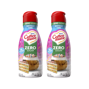 Twin Pack Coffee Mate Birthday Cake Liquid Creamer