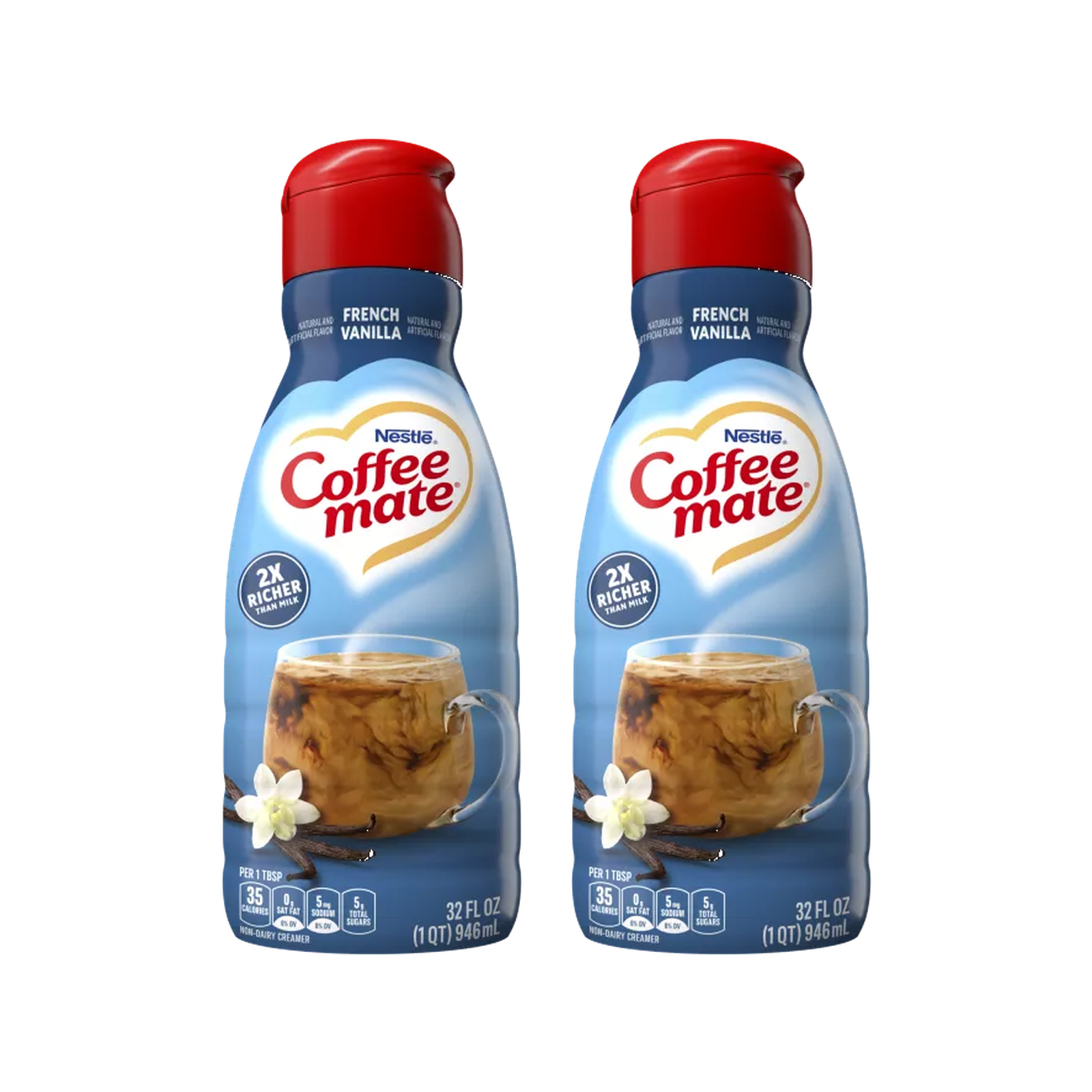 Twin Pack Coffee mate French Vanilla Coffee Creamer