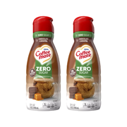 Twin Pack Coffee Mate Liquid Creamer Zero Sugar Chocolate Caramel