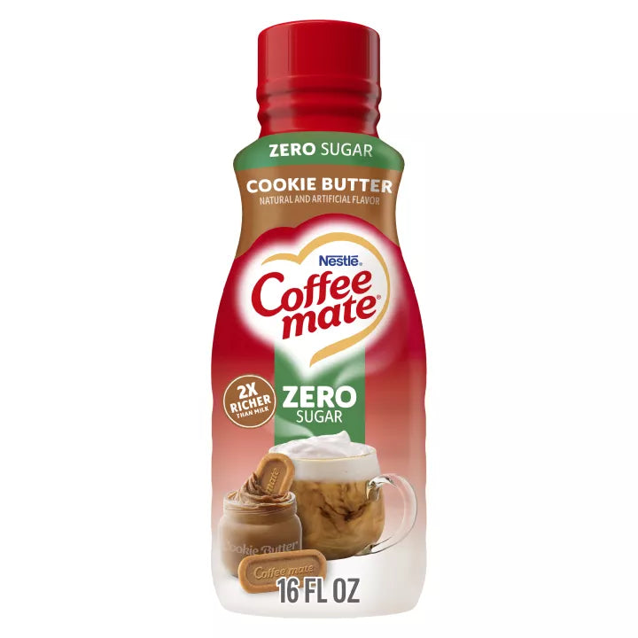 Coffee Mate Cookie Butter Creamer – Sugar Free 473ml Bottle