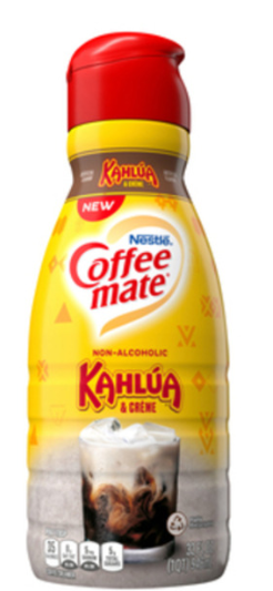 Coffee Mate Khalua and Creme Liquid Coffee Creamer