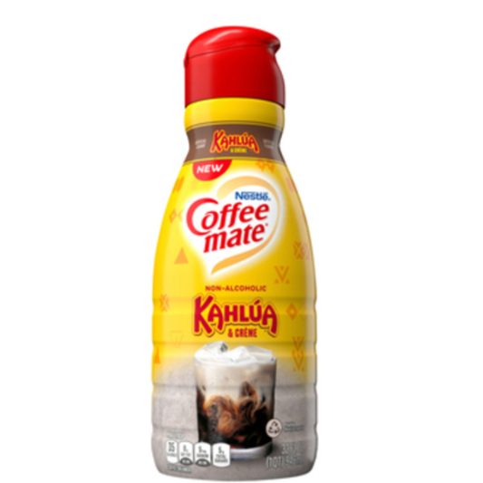 White Smoke Coffee Mate Khalua and Creme Liquid Coffee Creamer