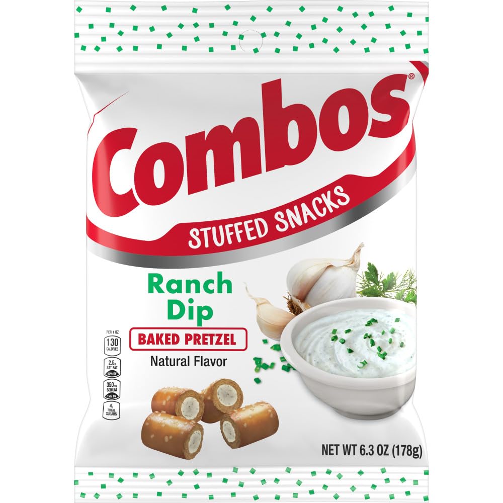 Combos Ranch Dip Baked Pretzel 178g