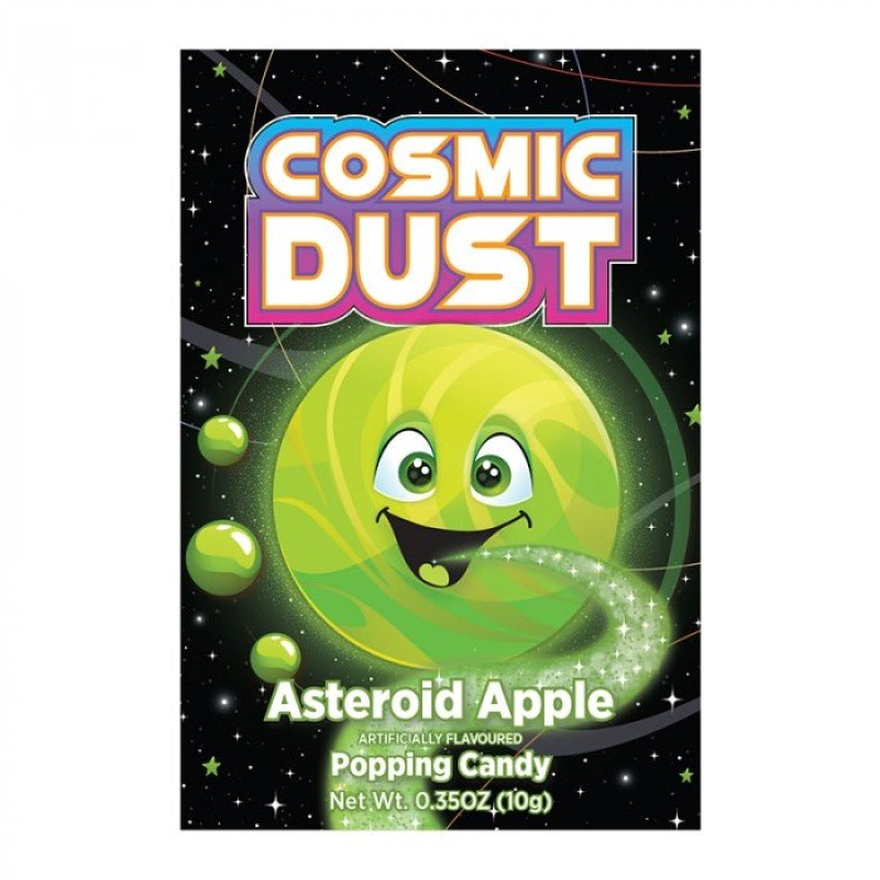 Cosmic Dust Asteroid Apple Popping Candy  10g