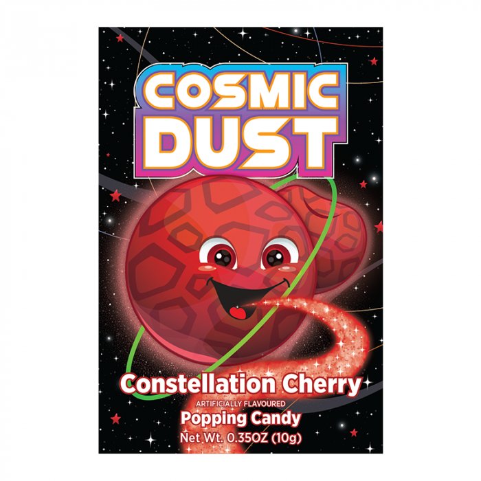 Cosmic Dust Constellation Cherry Popping Candy 10g