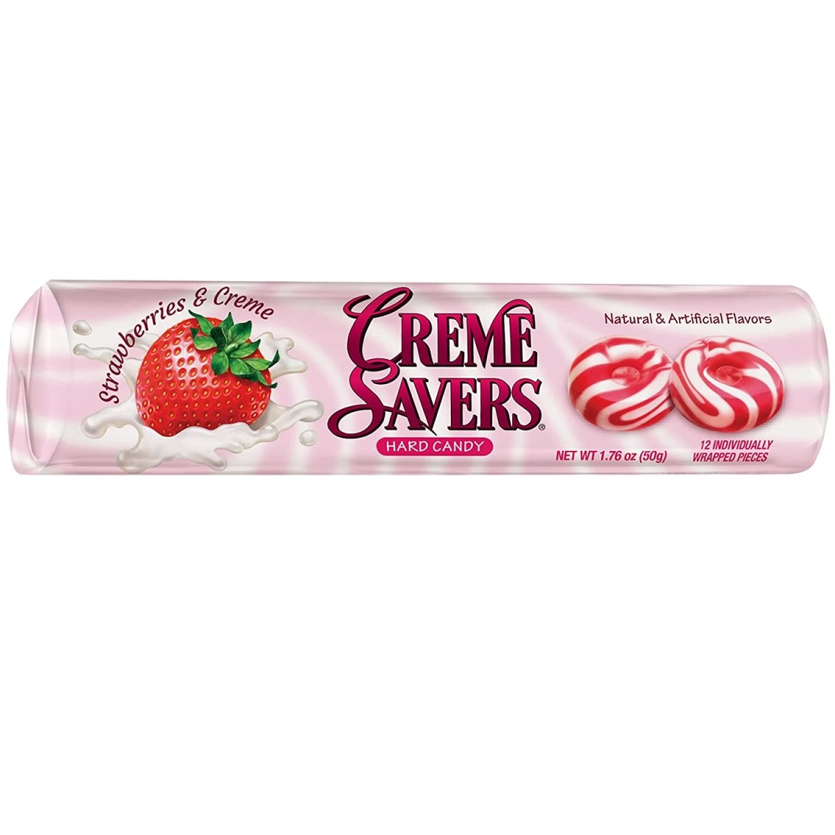 Creme Savers Strawberries and Creme 50g