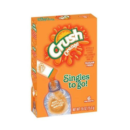 Crush Singles To Go Orange 6 Pack 15.6g