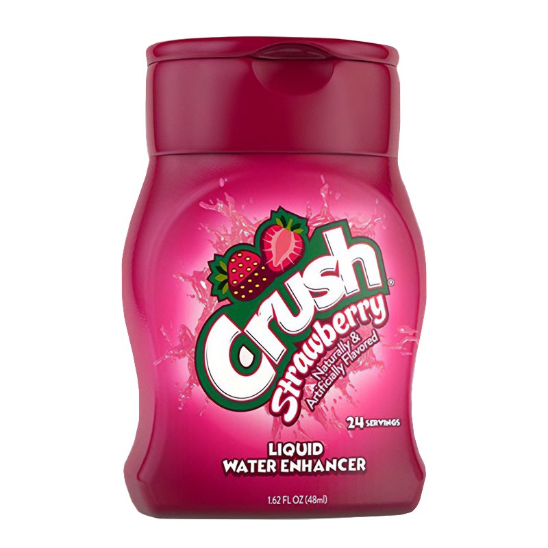 Crush Strawberry Liquid Water Enhancer 48ml