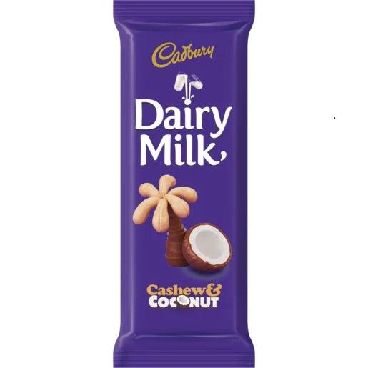 Dairy Milk Cashew and Coconut 80g