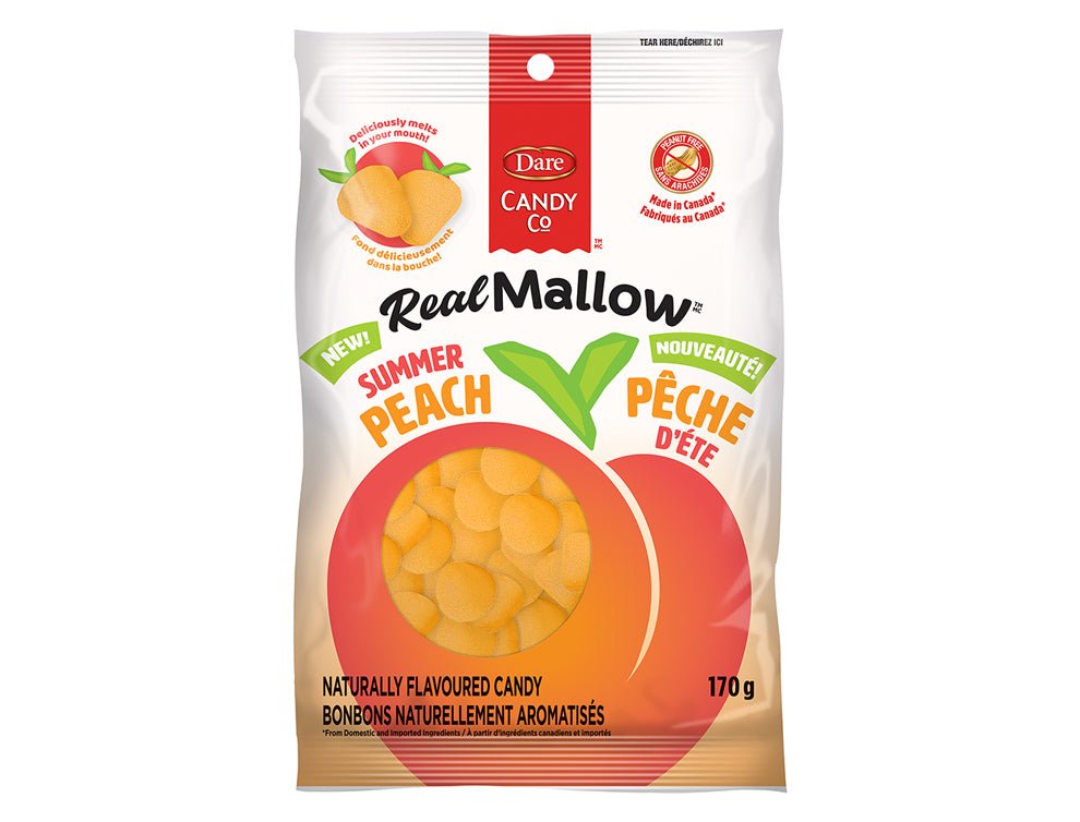 Dare Candy Co Real Mallow Summer Peach (Canada) 170g