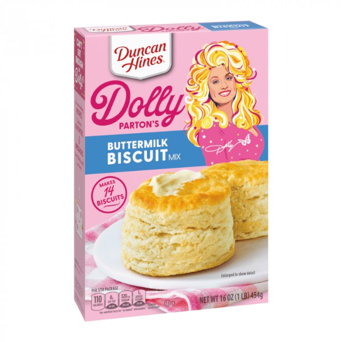 Duncan Hines Dolly Parton's Buttermilk Biscuit Mix 16oz 454g