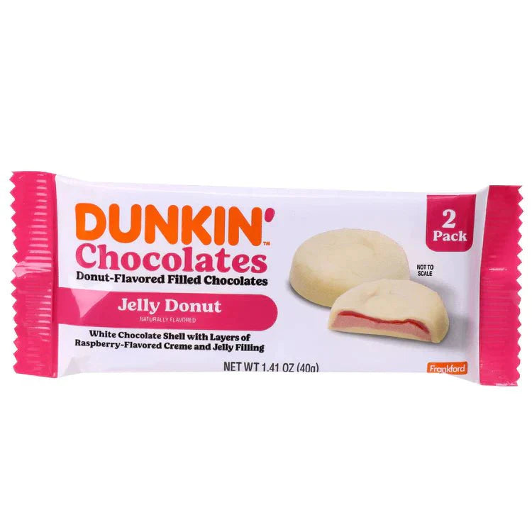 Dunkin' Jelly Donut-Flavored Filled Chocolates 40g