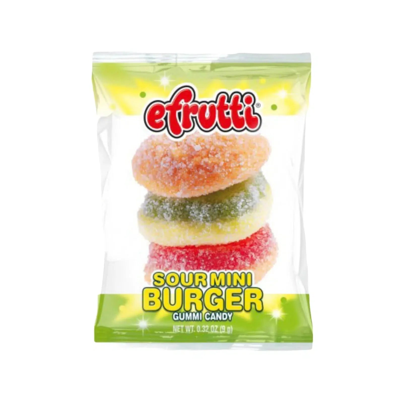 Efrutti Mini Sour Burger 9g