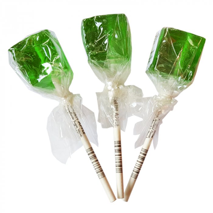 Espreeze Green Apple Cube Lollipop 21g