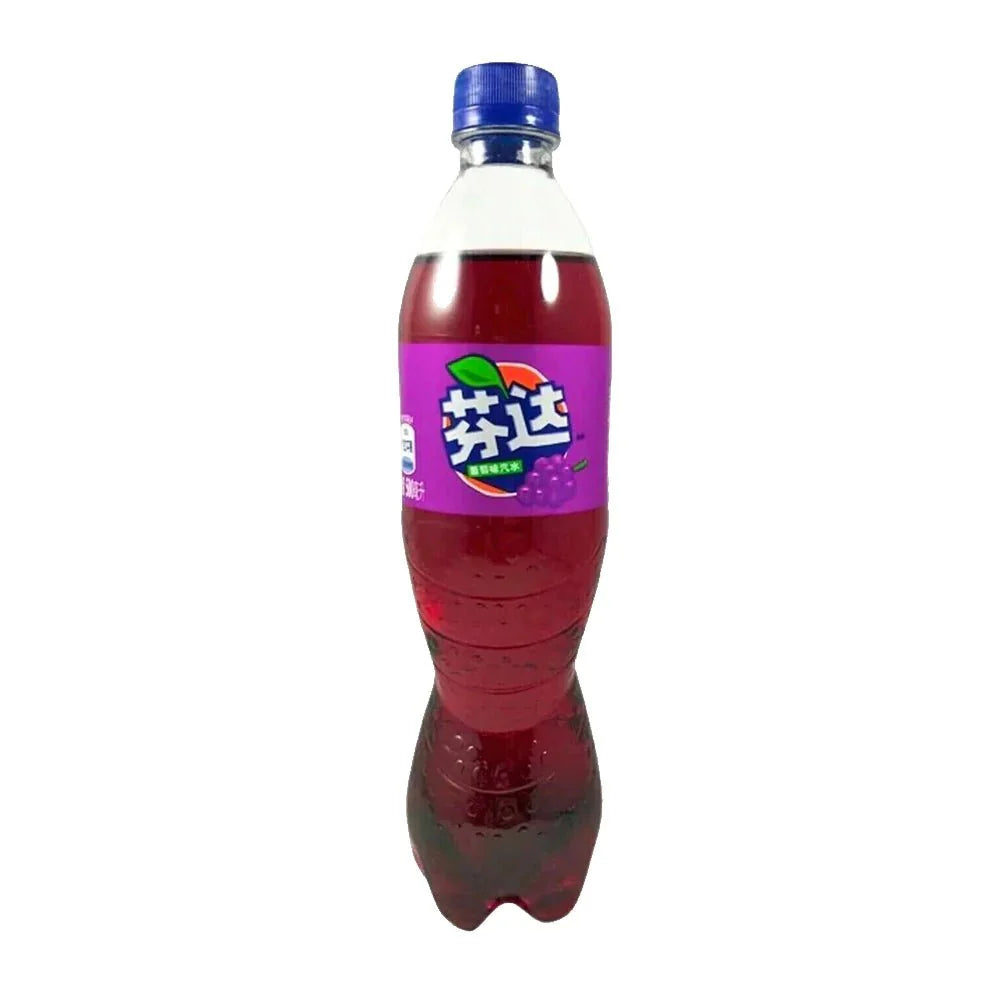 Fanta Grape Bottle (China) 500ml