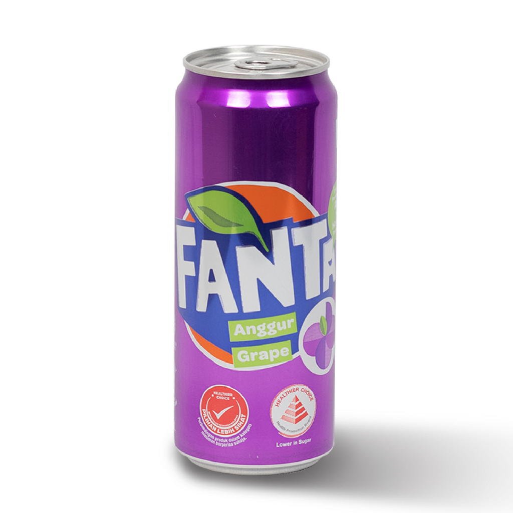 Fanta Grape Slim Can (Malaysia) 320ml