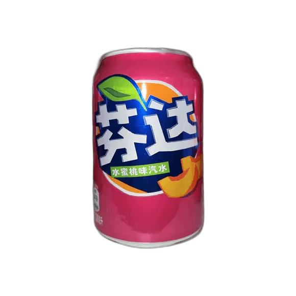 Fanta Peach Slim Can (China) 330ml