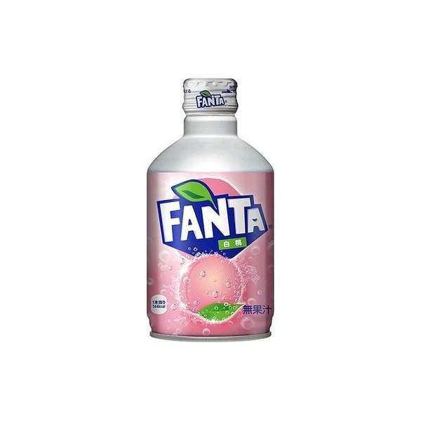 Fanta White Peach Japan 300ml (Damaged Can)