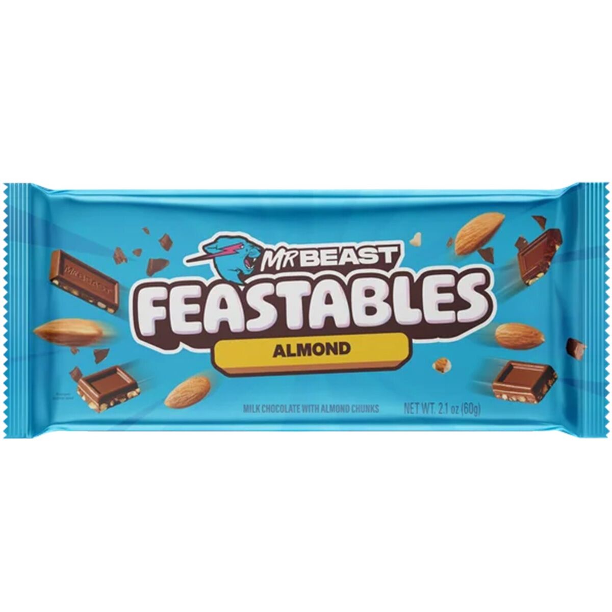 Feastables Mr Beast Milk Chocolate Almond 60g