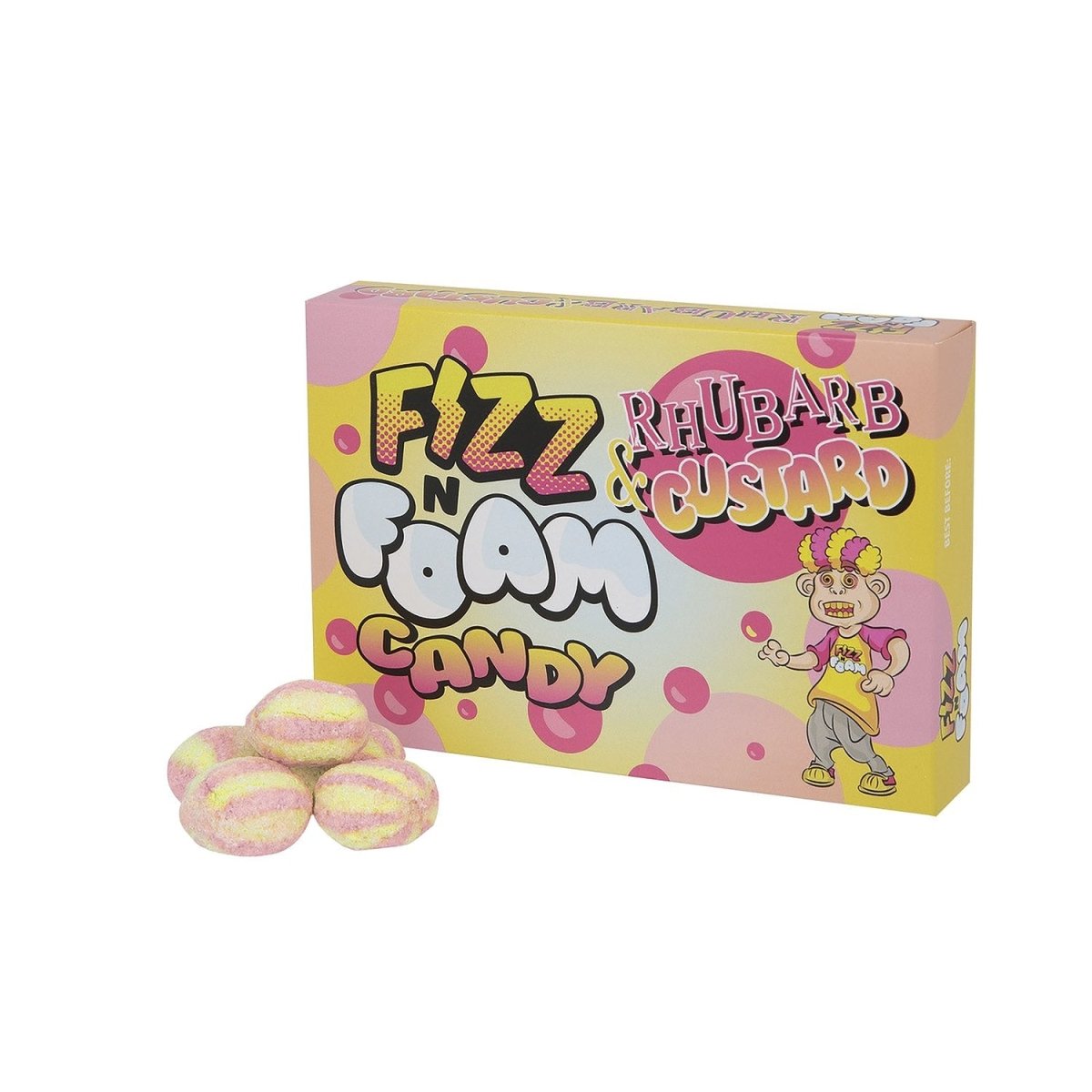 Fizz N Foam Rhubarb & Custard 100g