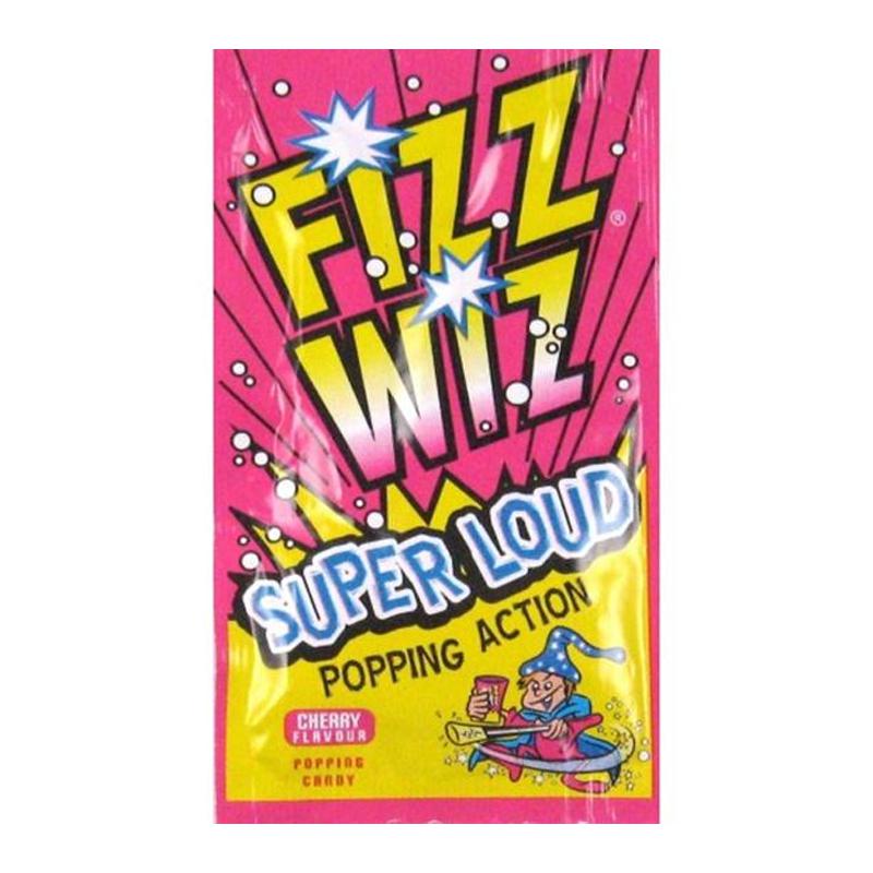 Fizz Wizz Cherry Popping Candy 4.9g