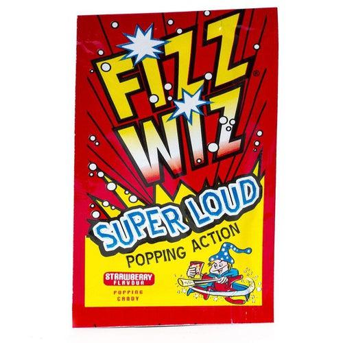 Fizz Wizz Strawberry Popping Candy 4.9g