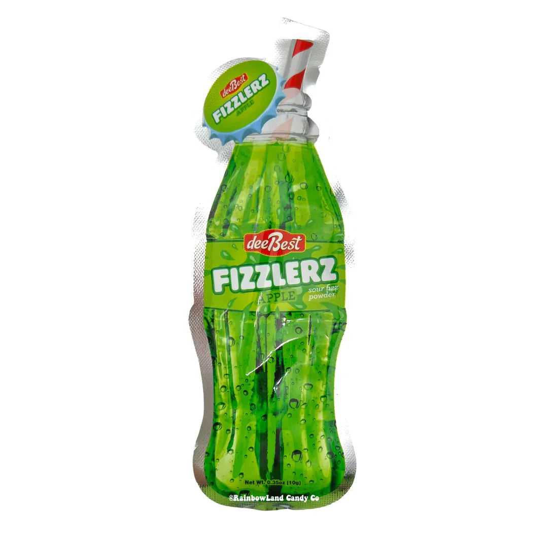 Fizzlers Sour Fizz Powder Green Apple 10g