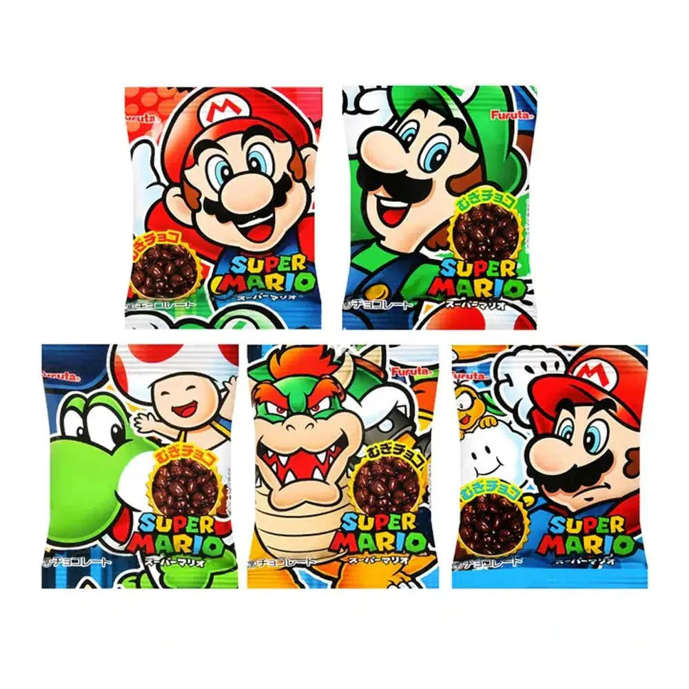 Furuta Super Mario Barley Chocolate 5 Packs 55g