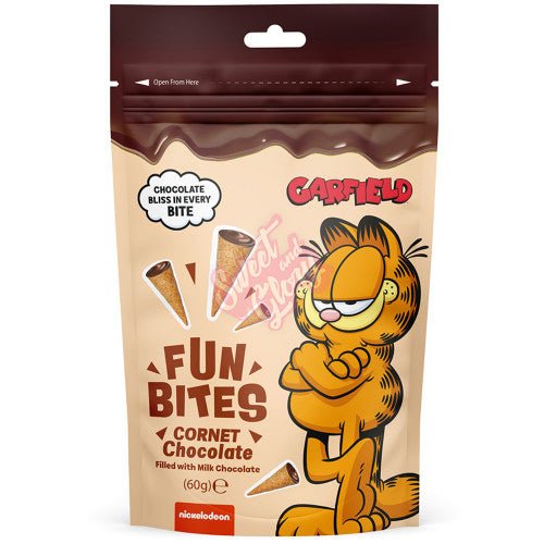 Garfield Fun Bites Cornet Chocolate 60g