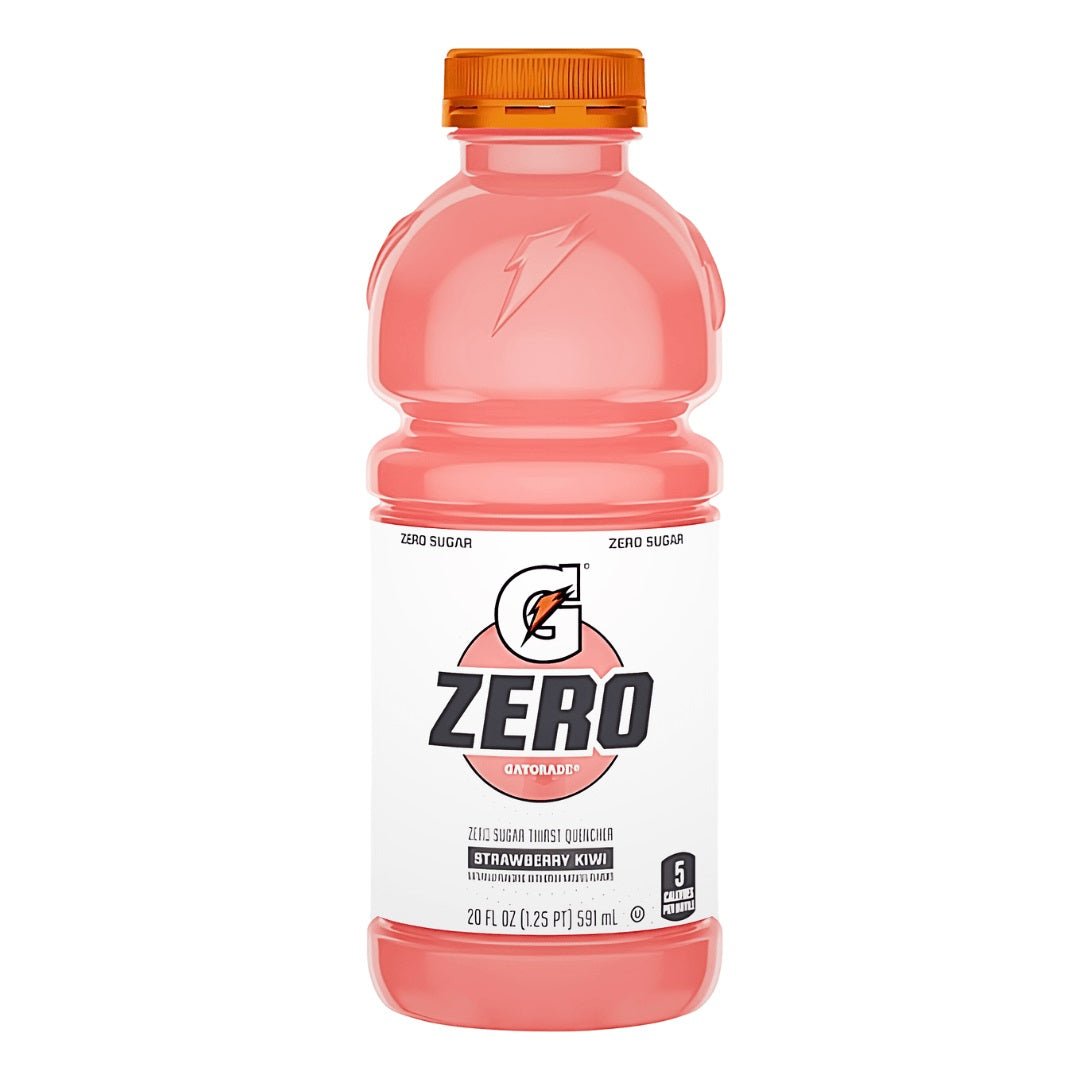 Gatorade G Zero Sugar Sports Drink Thirst Quencher Strawberry Kiwi 591ml