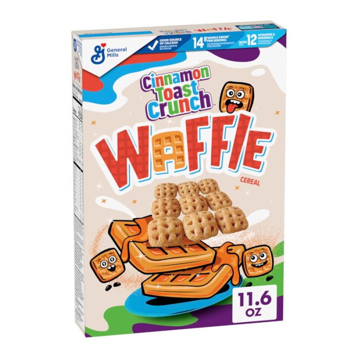 General Mills Cinnamon Toast Crunch Waffle Cereal 328g