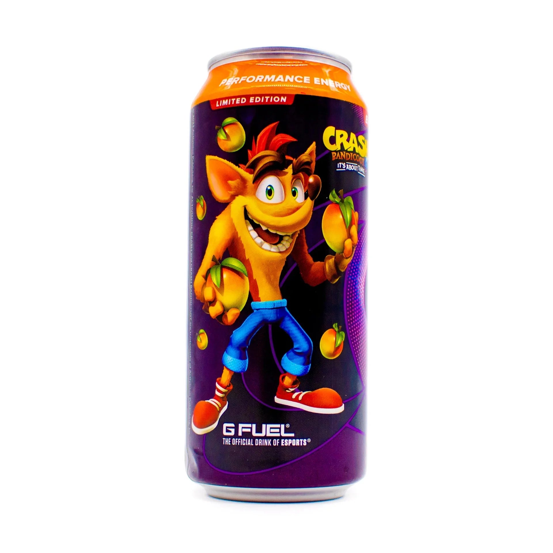GFuel Crash Bandicoot Wampa Fruit Energy Drink 473ml