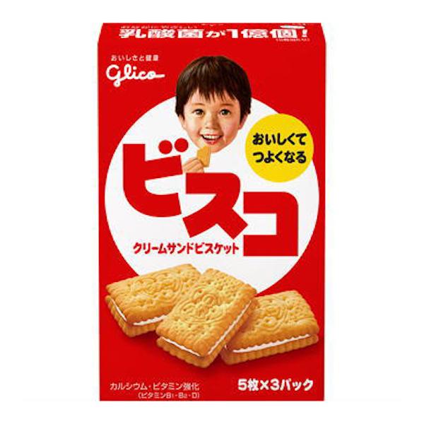 Glico Bisuko Original Sandwich Biscuits 81g