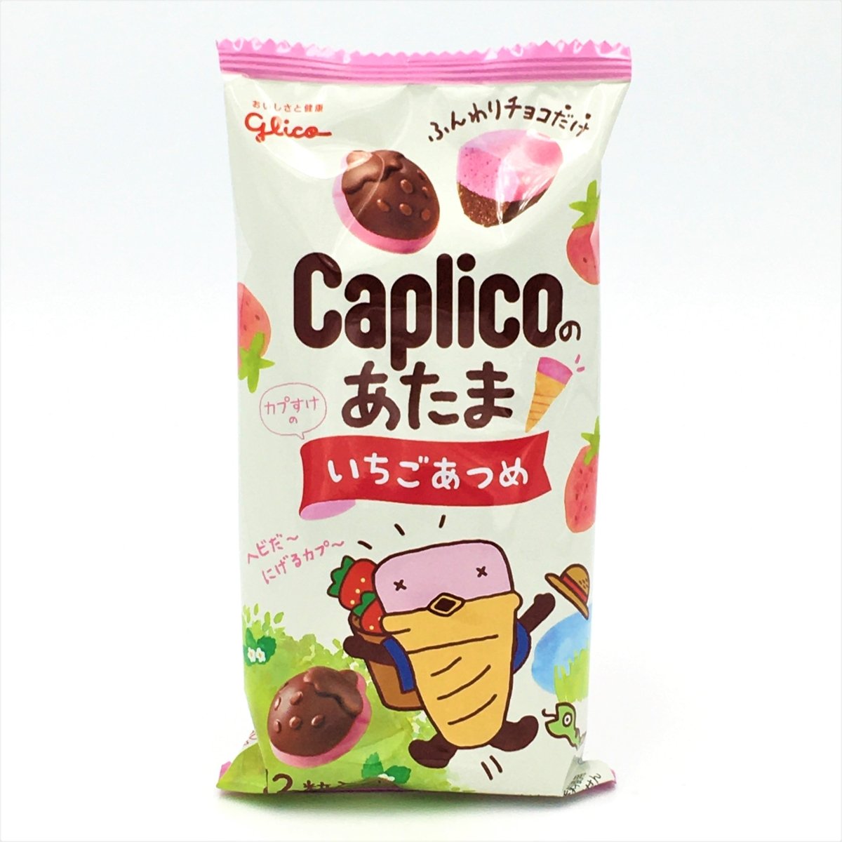 Glico Caplico Top Strawberry Flavour 30g