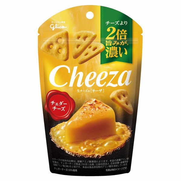 Glico Cheeza Cheddar Cheese 40g
