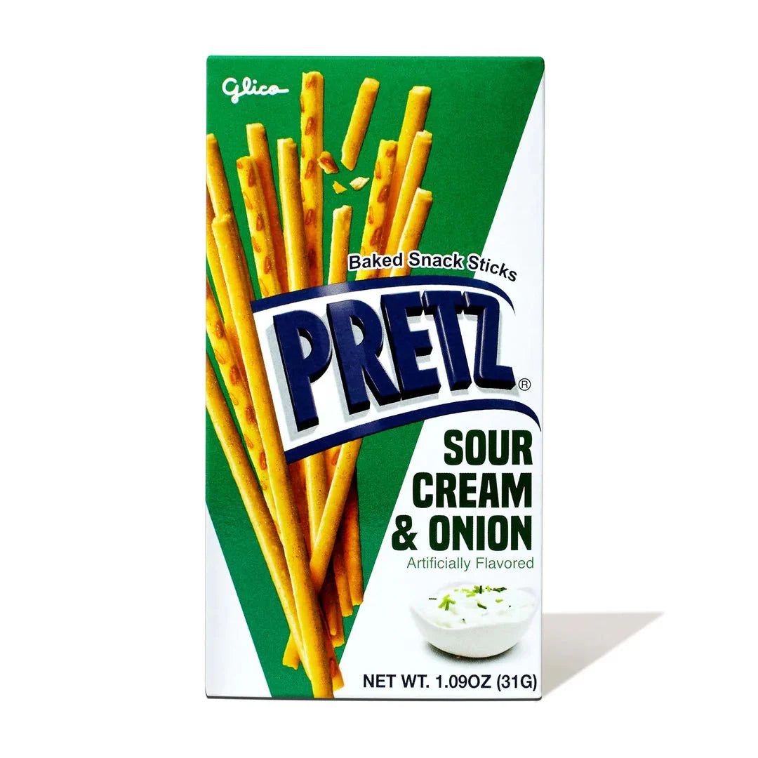 Glico Pretz Sour Cream and Onion 31g