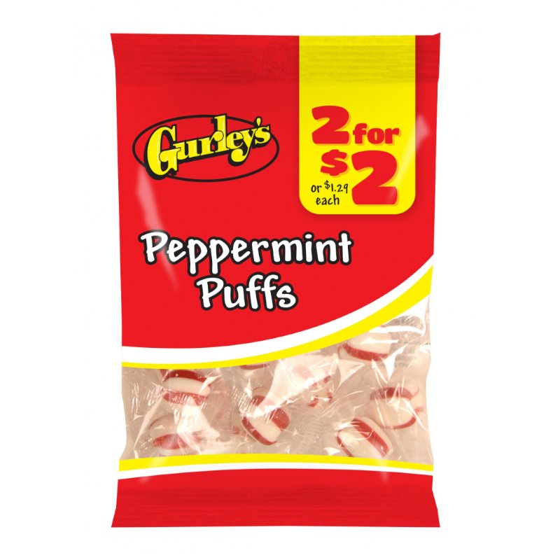 Gurley's Peppermint Puffs 43g