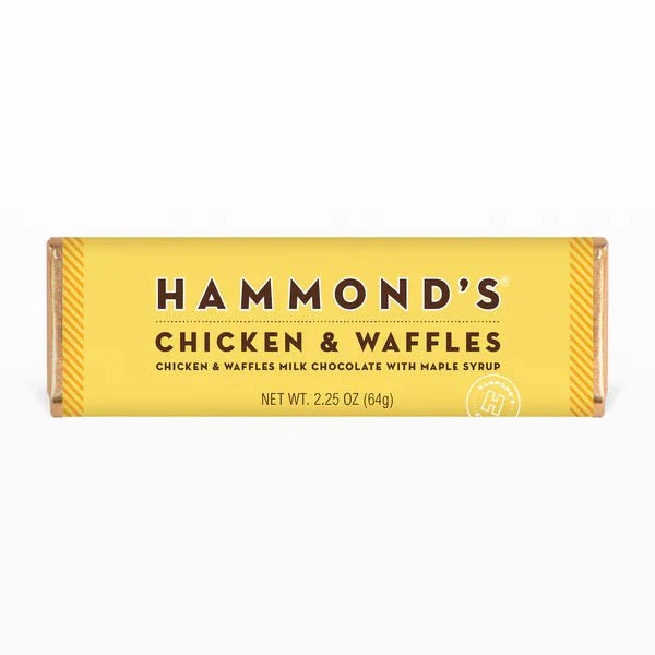 Hammond's Chicken and Waffles Chocolate Bar 64g