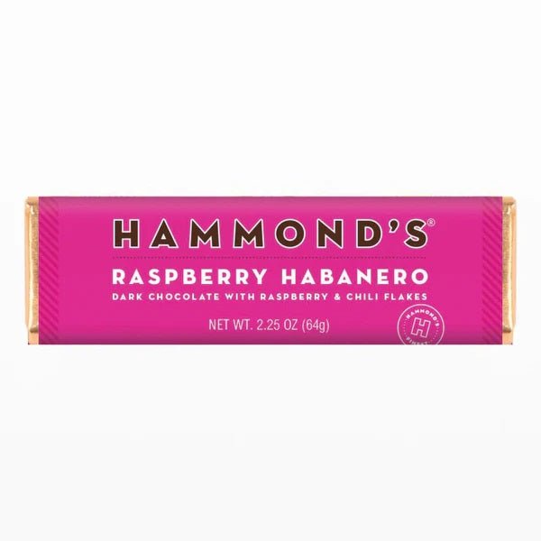 Hammond's Raspberry Habanero Dark Chocolate Bar 64g