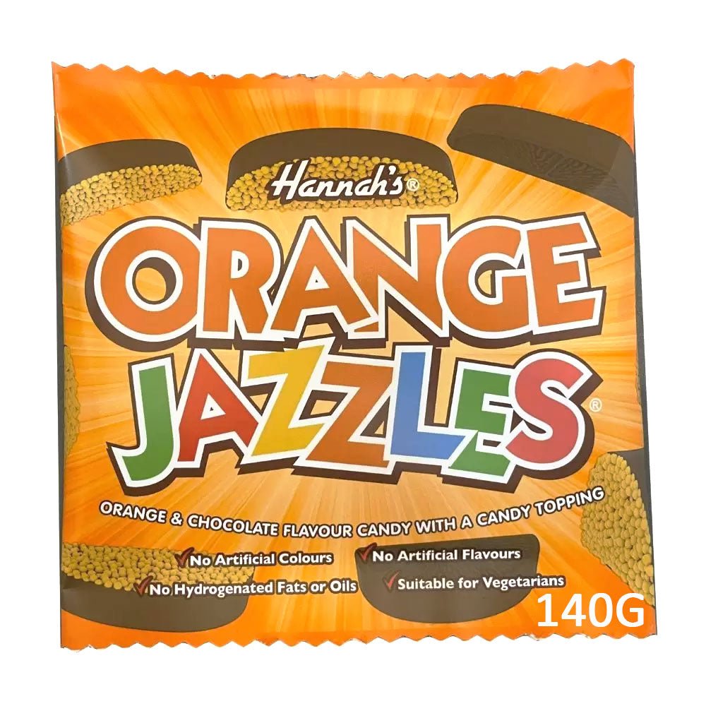 Hannah's Jazzles Orange 140g